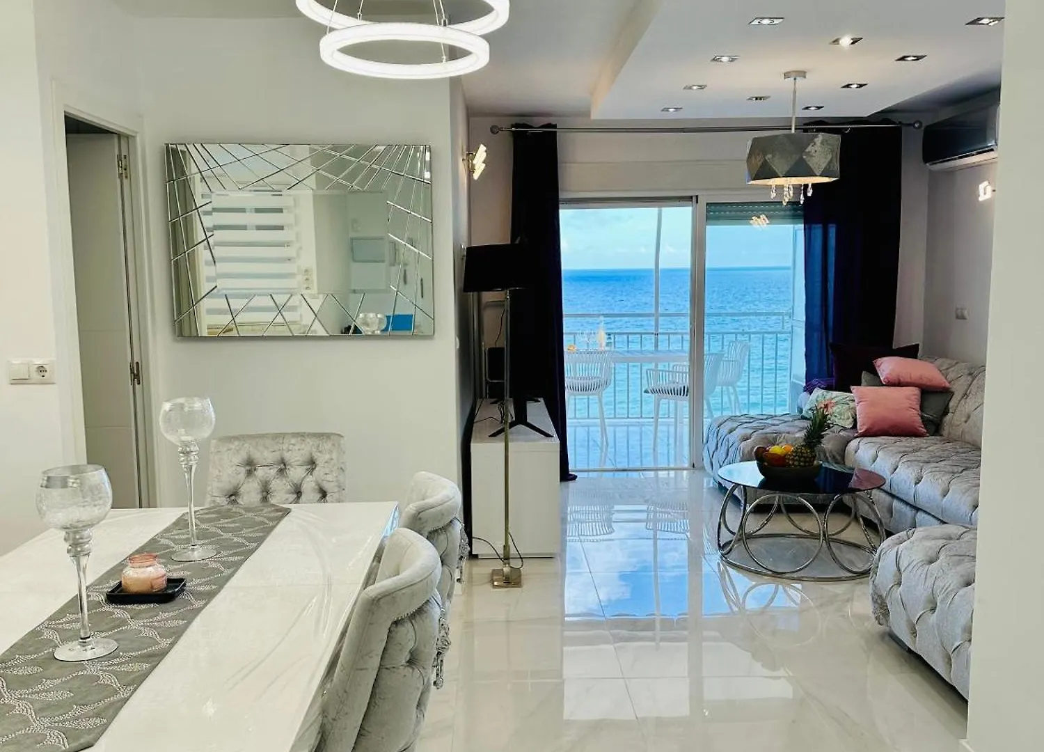 Horizonte 2 Beautiful Apartment With Incredible Sea View At First Line Of Fuengirola Beach