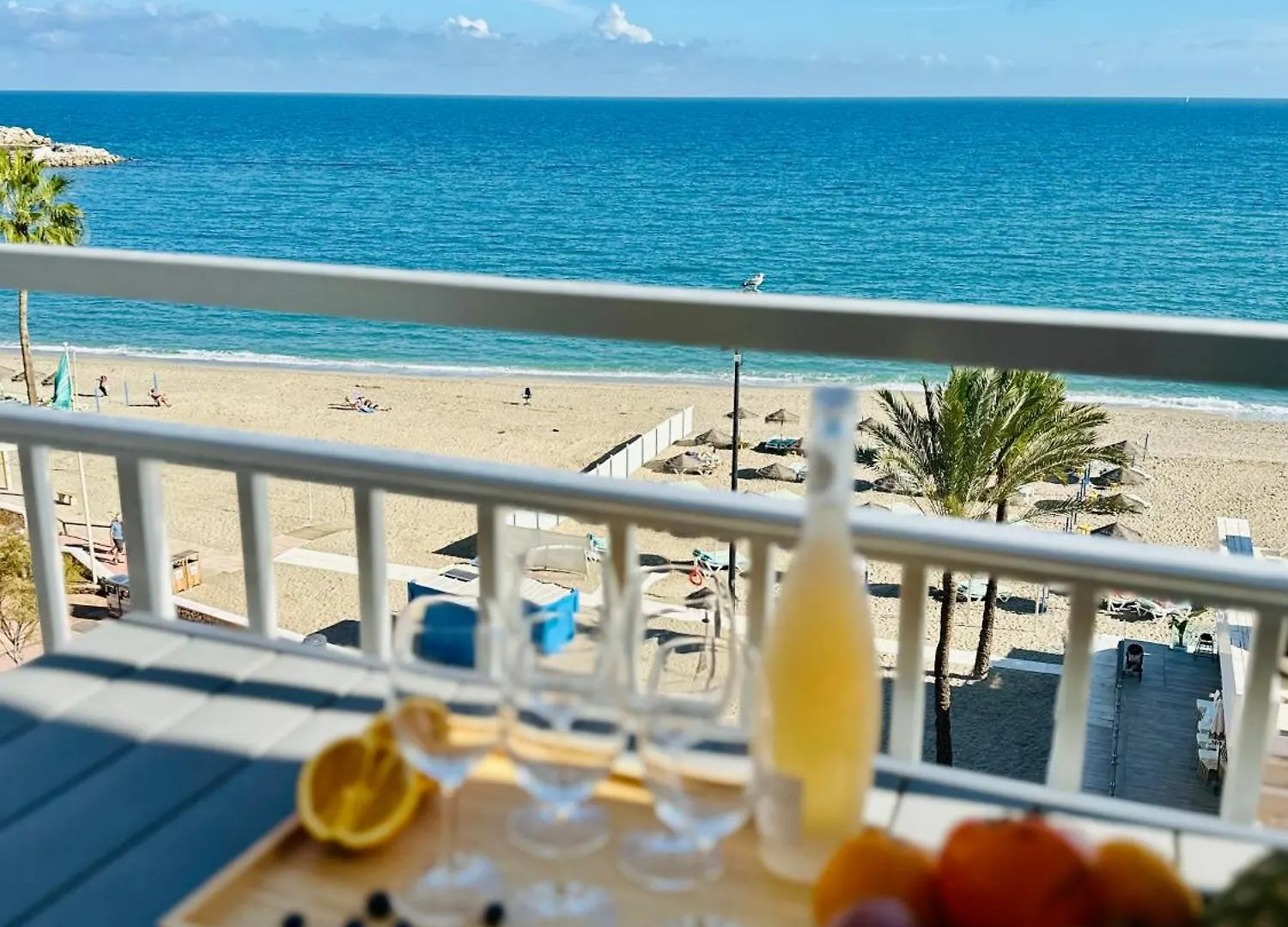 Horizonte 2 Beautiful Apartment With Incredible Sea View At First Line Of Fuengirola Beach
